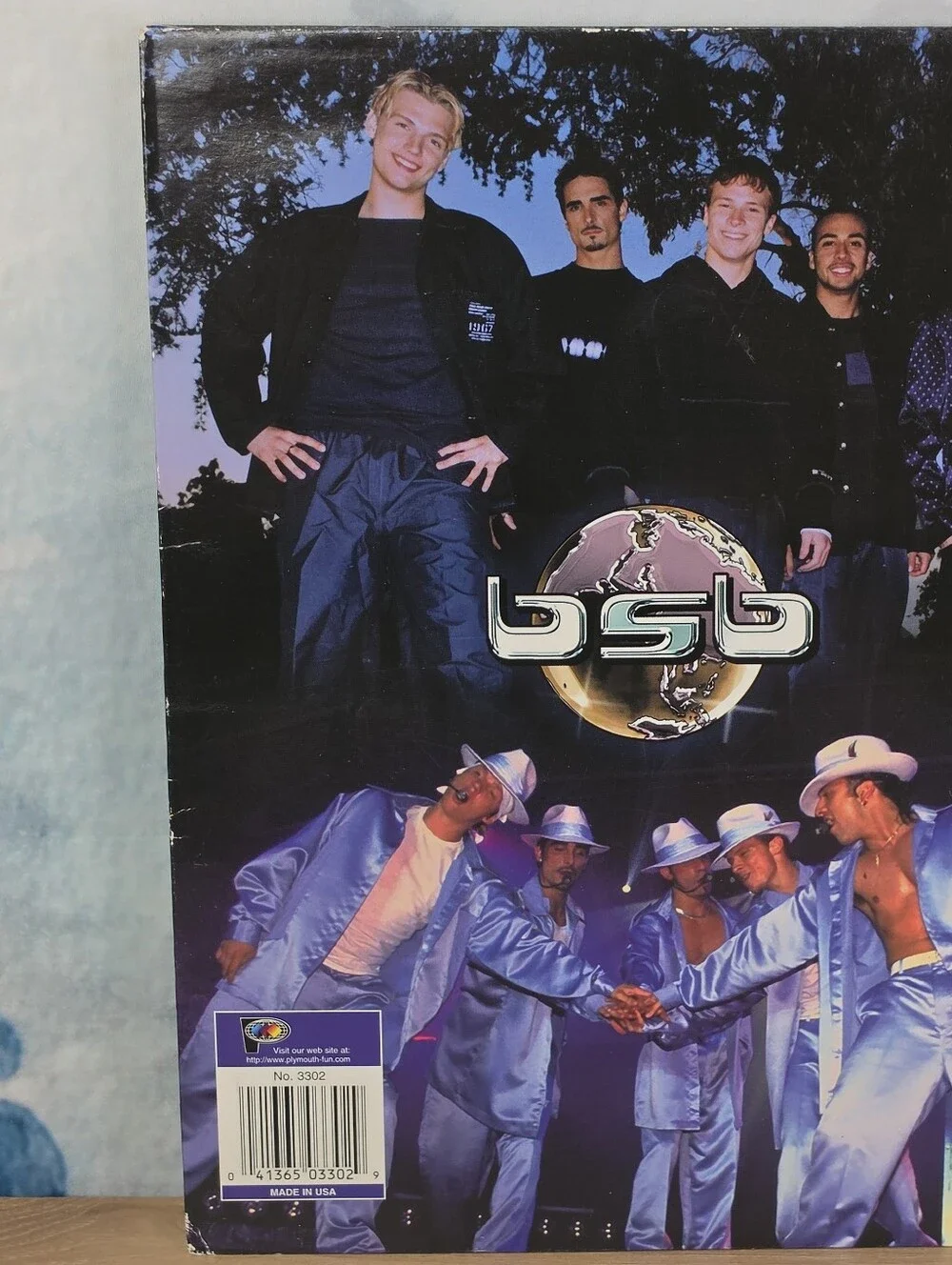 Vintage Backstreet Boys Folder Winterland Y2K